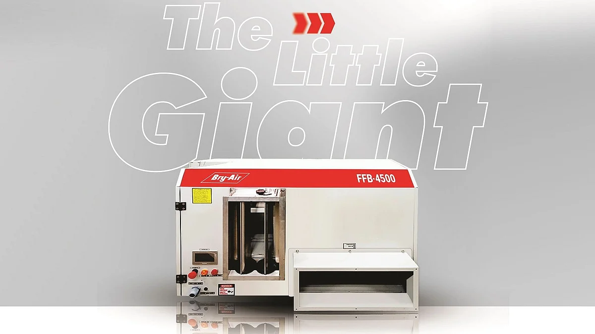 Bry-Air brings FFB 4500 from the FFB series of compact dehumidifiers to Snack & BakeTec 2022