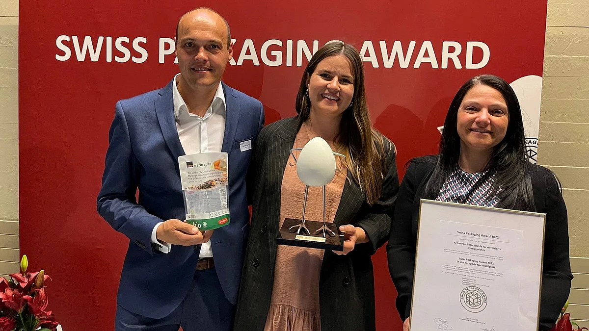 Mondi’s stand-up RetortPouch Recyclable scoops Swiss Packaging Award