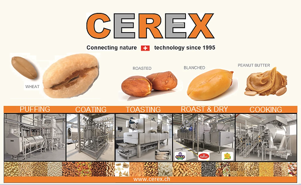 CEREX offers innovative solutions for processing breakfast cereals