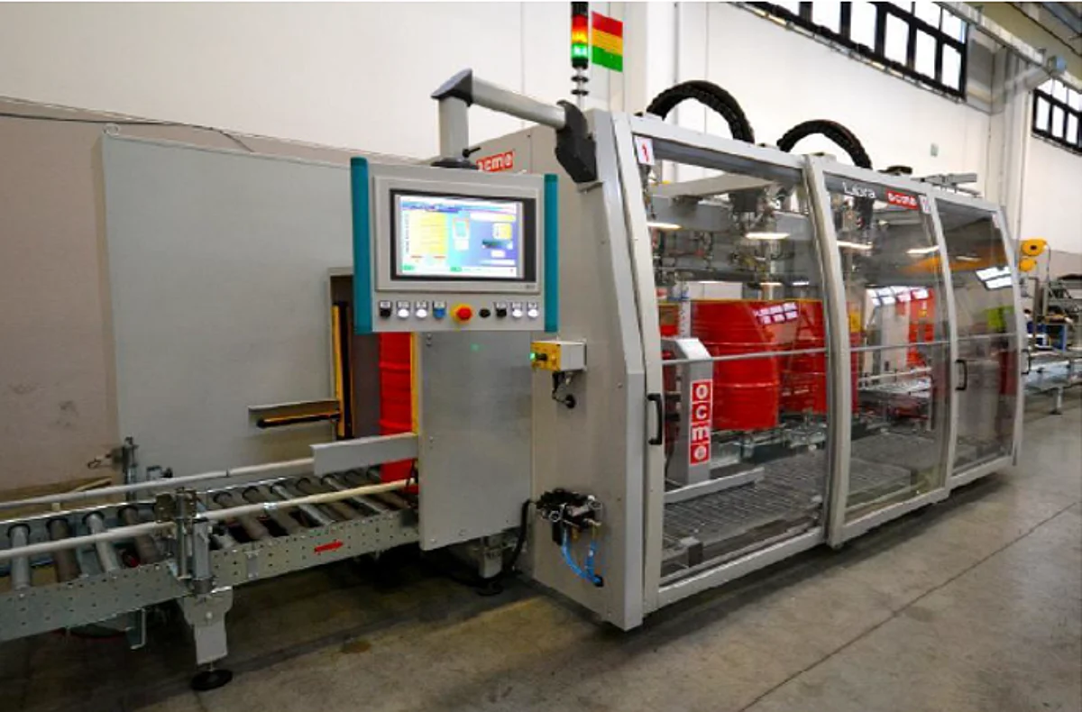 High speed fully automatic barrel filling machine