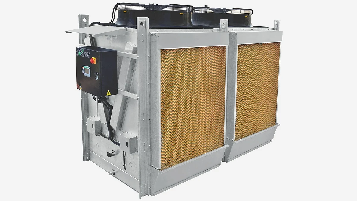Adiabatic cooling tower