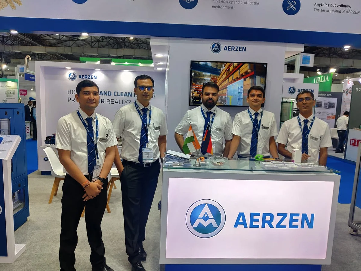 AERZEN, world-leading application specialists in conveying and compression of gases with energy-efficient at ANUTEC
