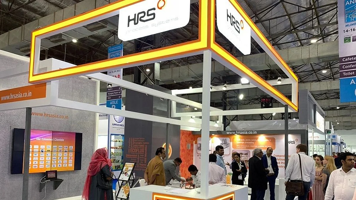 HRS displays comprehensive technology for food processing at ANUTEC - International FoodTec India 2022