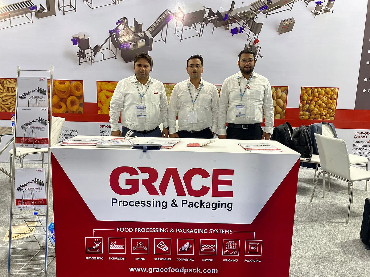 Grace Food Processing & Packaging Machinery displays its snack production machinery at ANUTEC