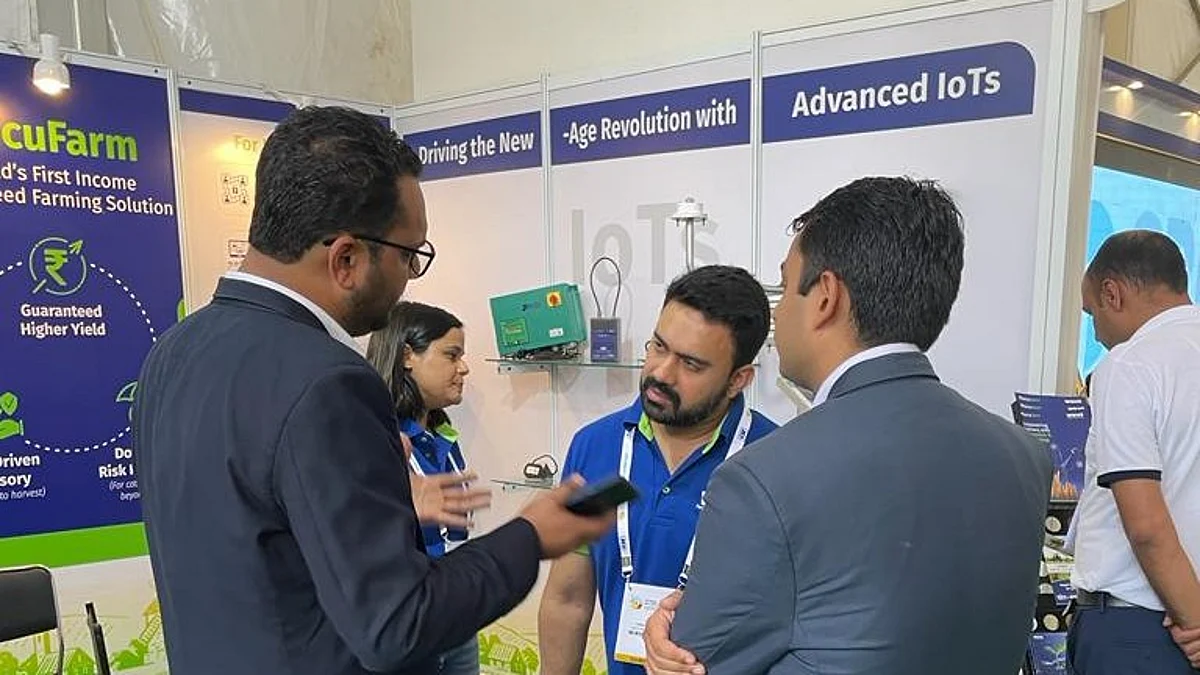 WRMS exhibited its cutting-edge & IoTs and SecuFarm App & at CII Agro Tech India 2022