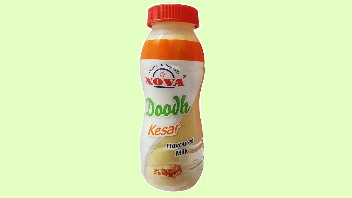 Nova Dairy's kesar flavored milk adds warmth to this winter