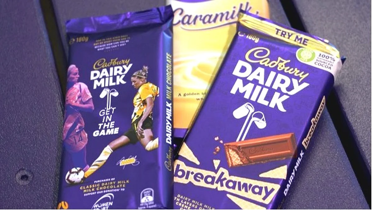 Amcor proudly supports Cadbury Dairy Milk blocks, the world-first transition to recycled packaging