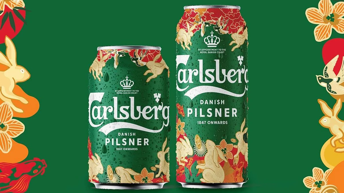 Carlsberg celebrates lunar new year and the year of the Rabbit with special limited edition packaging