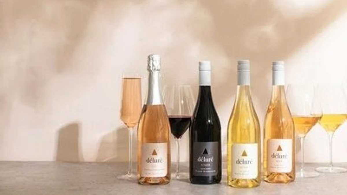 Introducing Déluré, the low-alcohol and alcohol-free wine label from France in the US