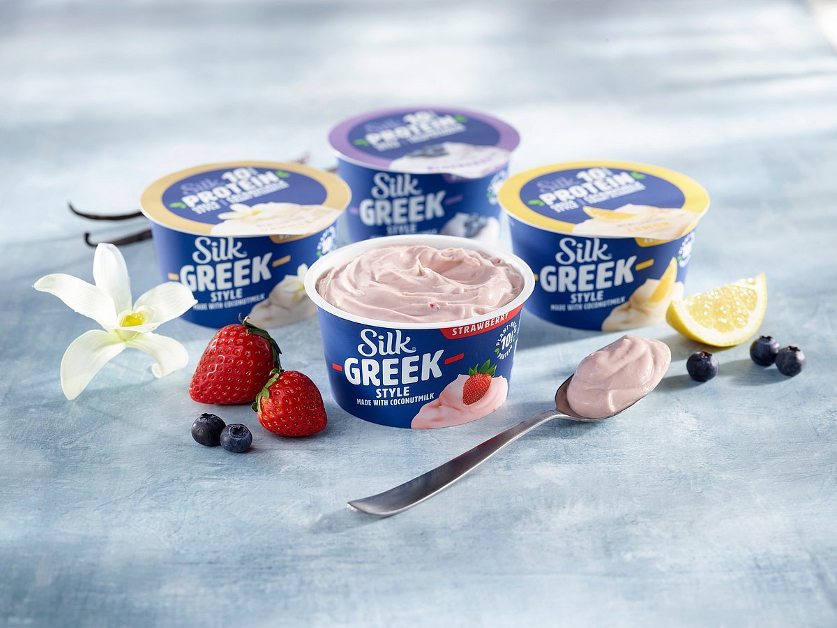 Danone introduces Silk Greek style coconut milk yogurt alternatives