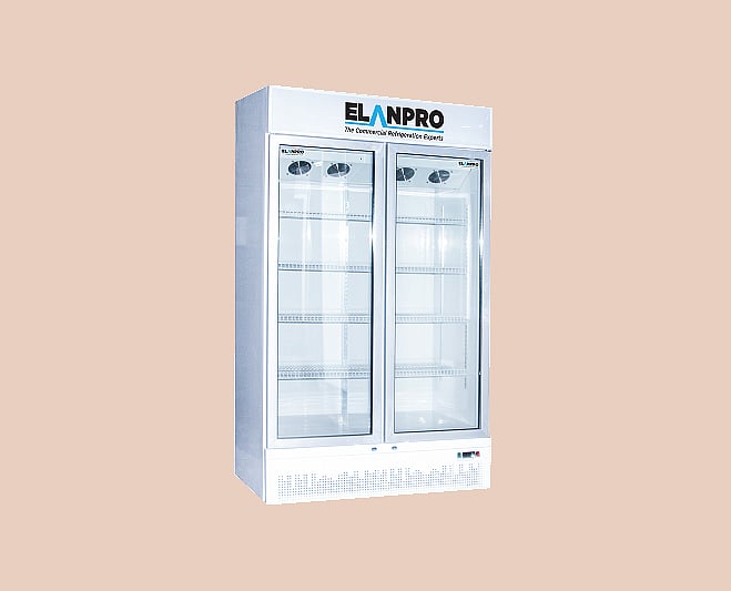 Dual Compressor Upright Freezer