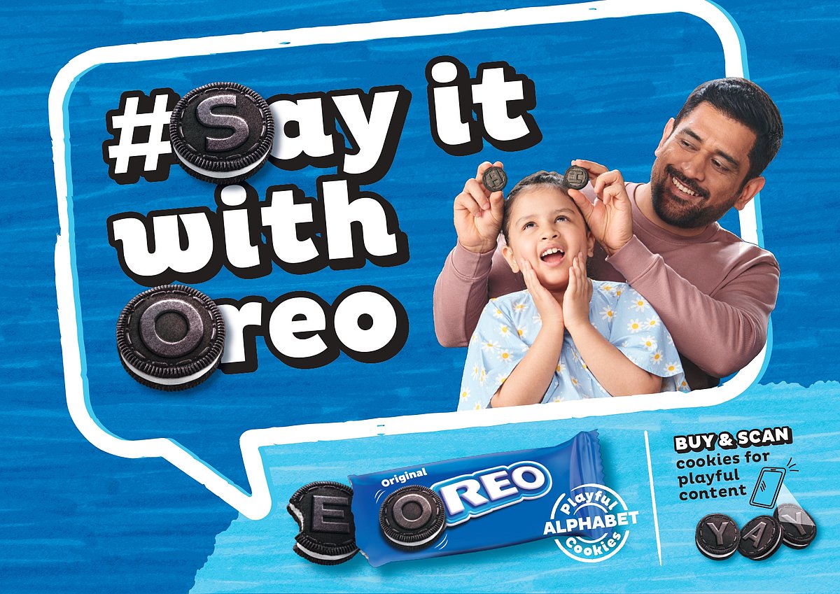 OREO introduces techenabled alphabetembossed cookies