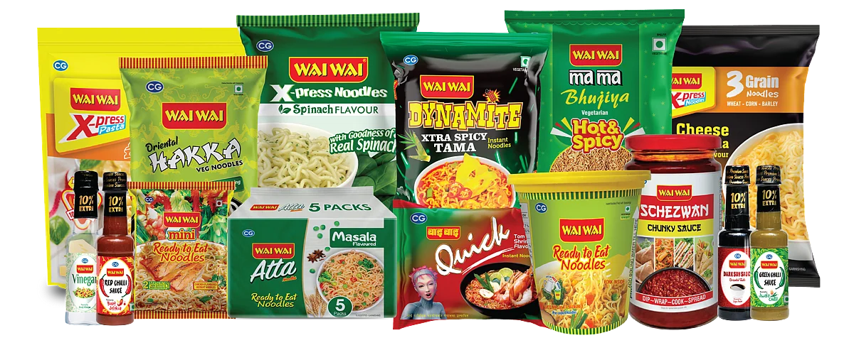 Making noodles for everyone, Wai Wai