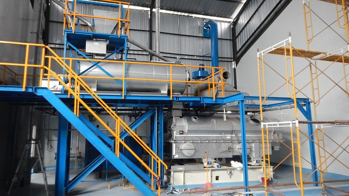 fluidized bed system