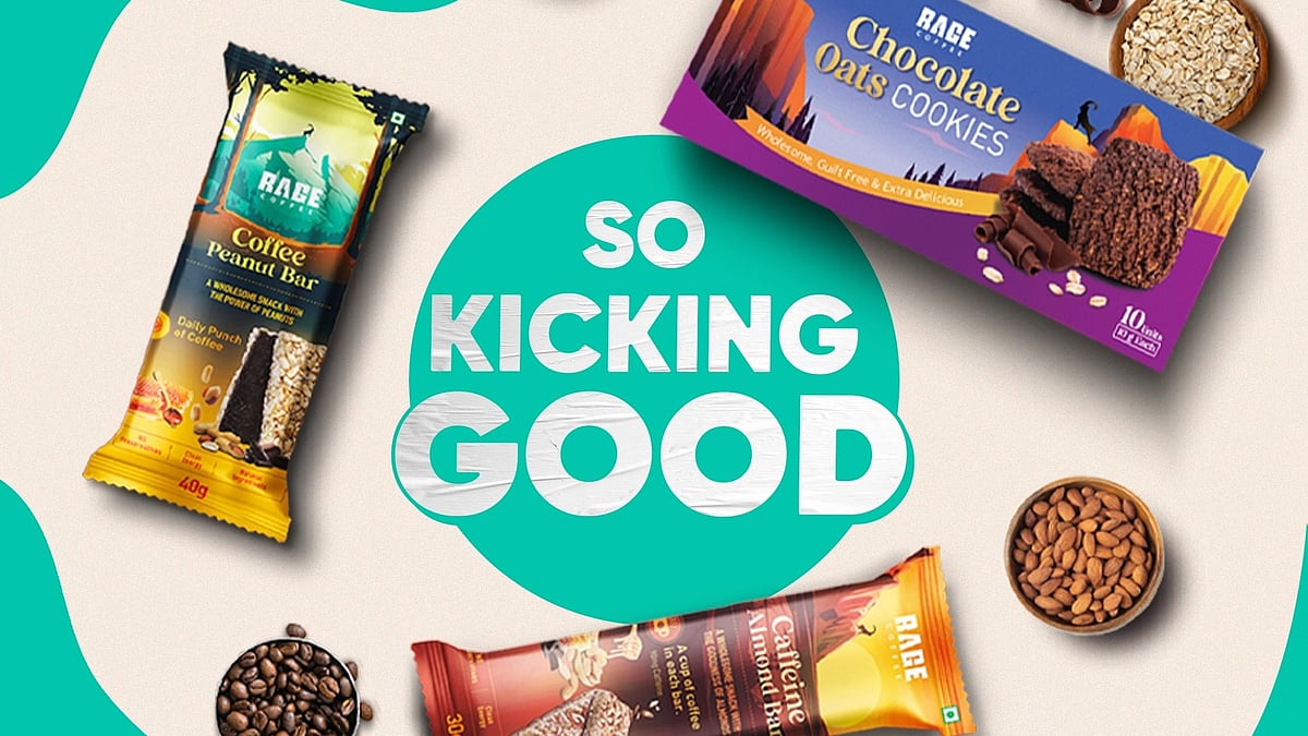 Rage Coffee launches caffeine bars and cookies