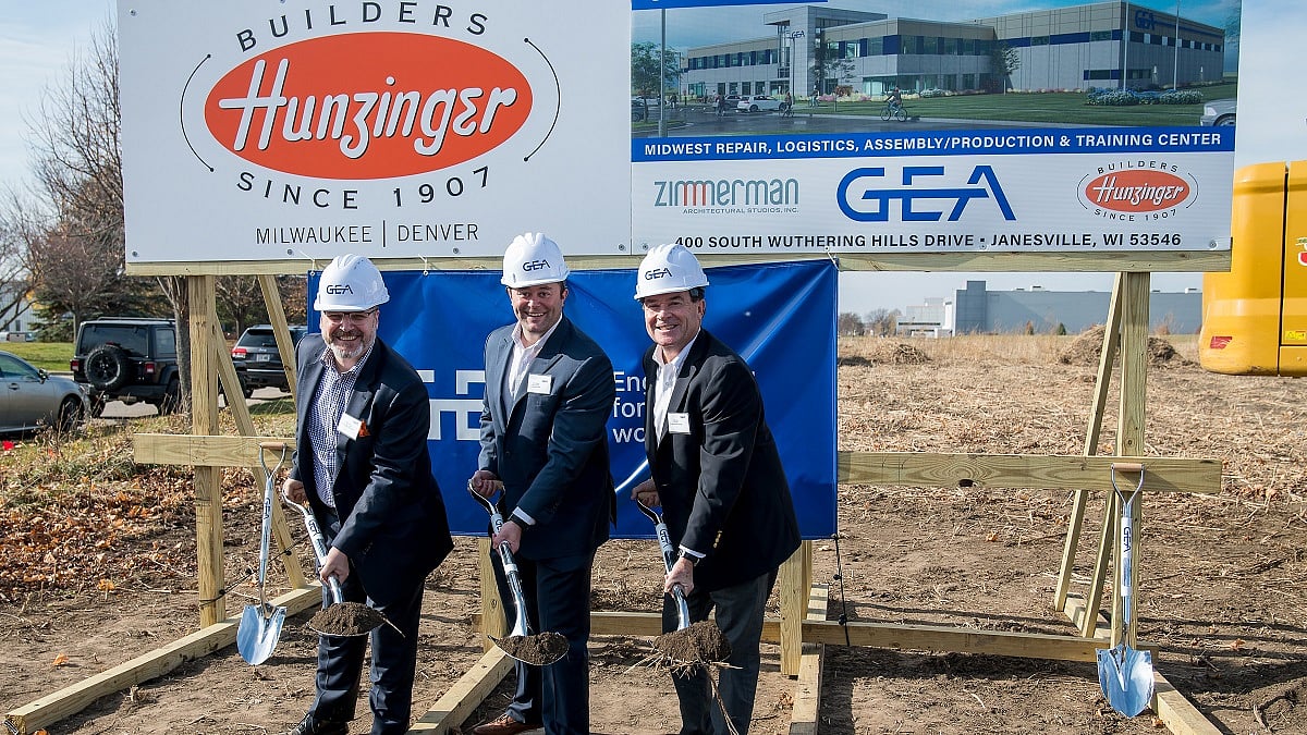 GEA breaks ground on new US facility in Janesville, Wisconsin