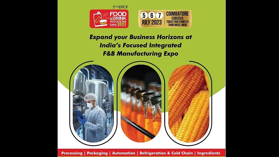 Gear up for the Food & Drink Processing Expo 2023 5 to 7 July