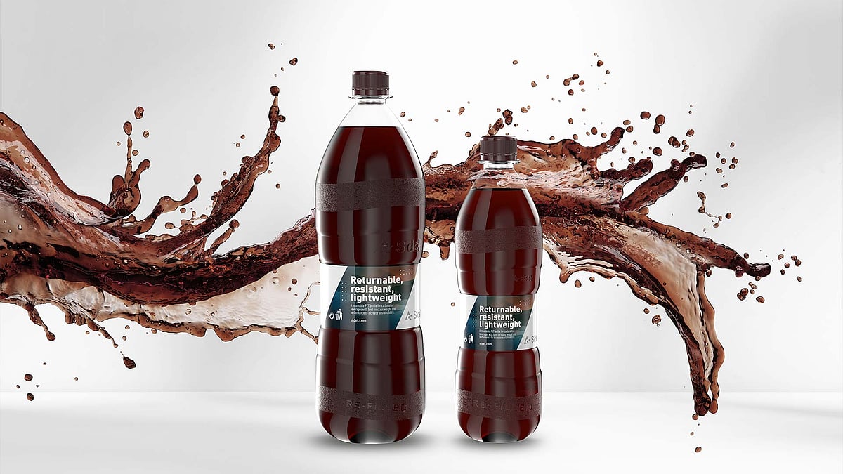 Bestinclass weight achieved by new returnable, resistant PET bottle