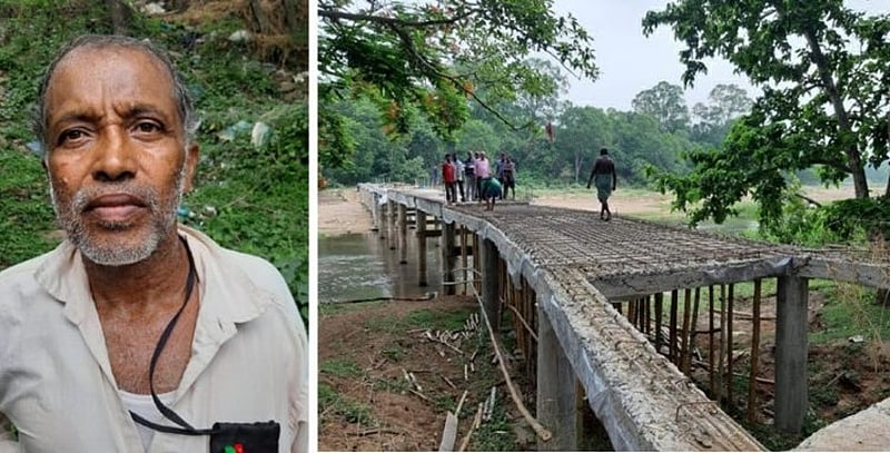 State fails, Odisha man builds bridge with his own savings