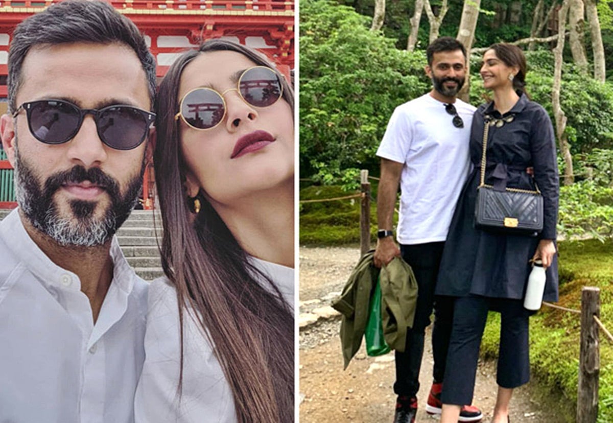 Sonam Kapoor, Anand Ahuja take a romantic trip to Japan