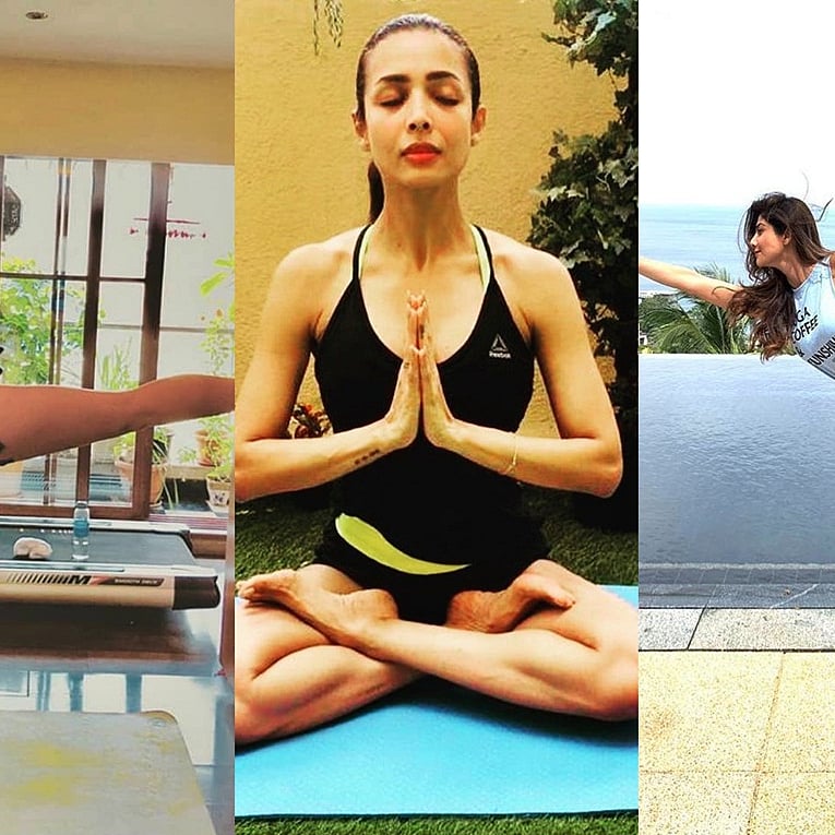 International Yoga Day 2019: Malaika Arora, Kareena Kapoor- Celebs who religiously follow yoga