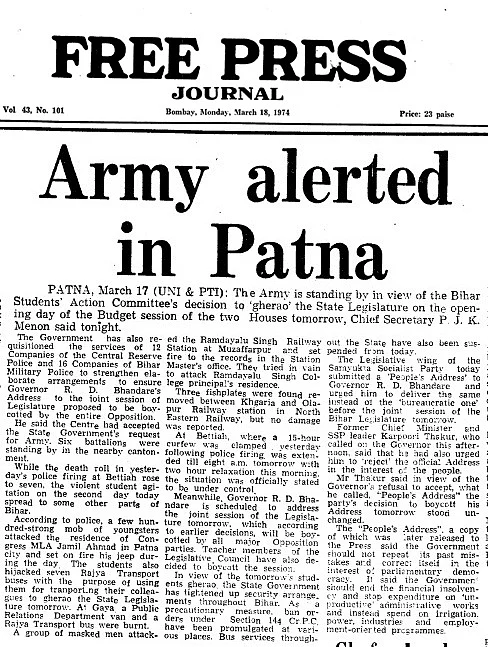 FPJ Archives: Are these 4 reasons why Indira Gandhi imposed Emergency?