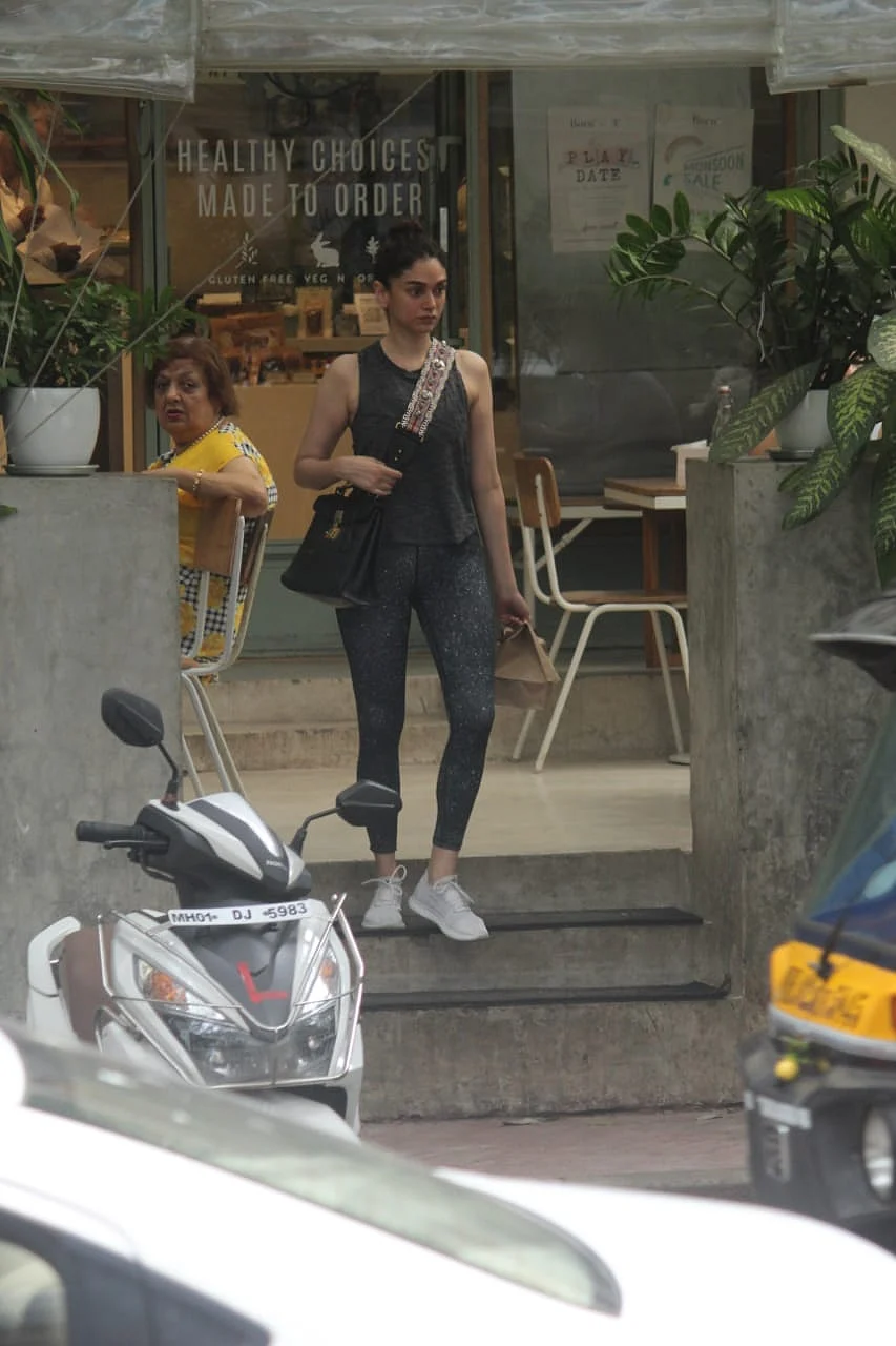 Aditi Rao Hydari spotted at Kitchen Garden in Bandra.
