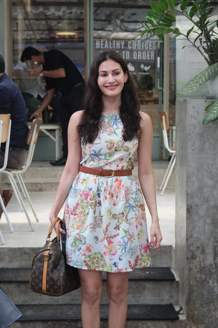 Amyra Dastur spotted in the city.