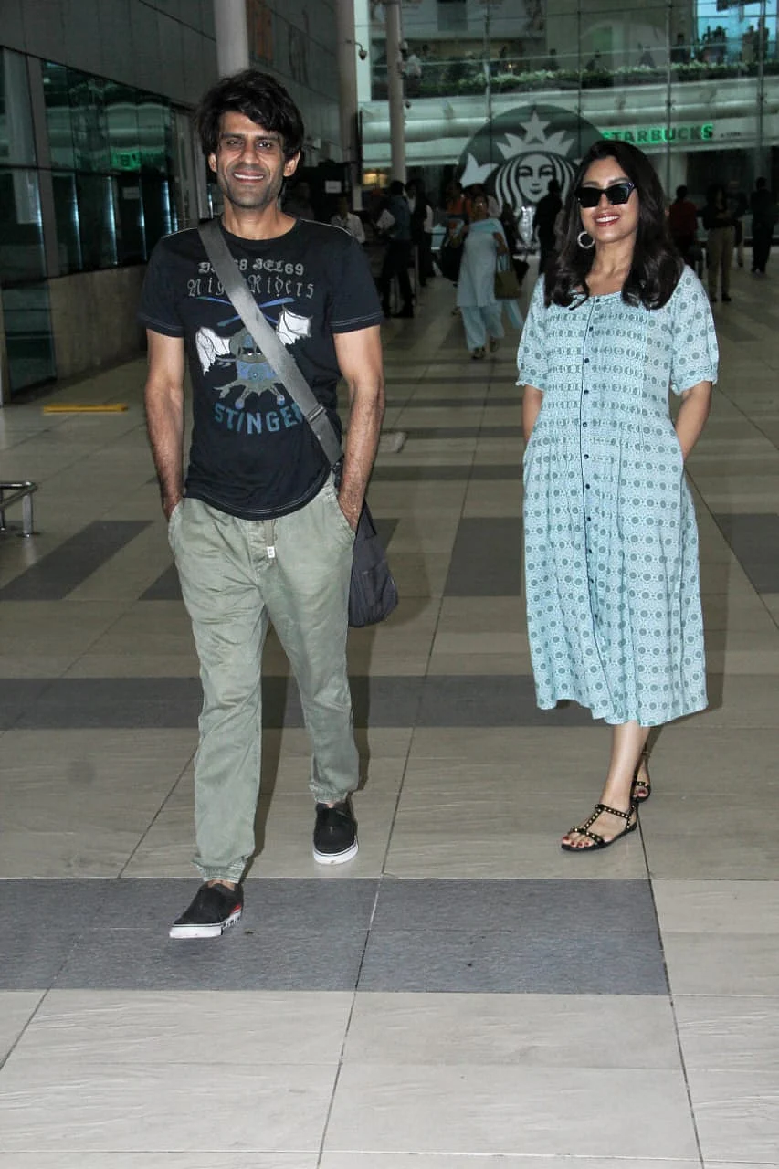 Bhumi Pednekar snapped in mall in the city.