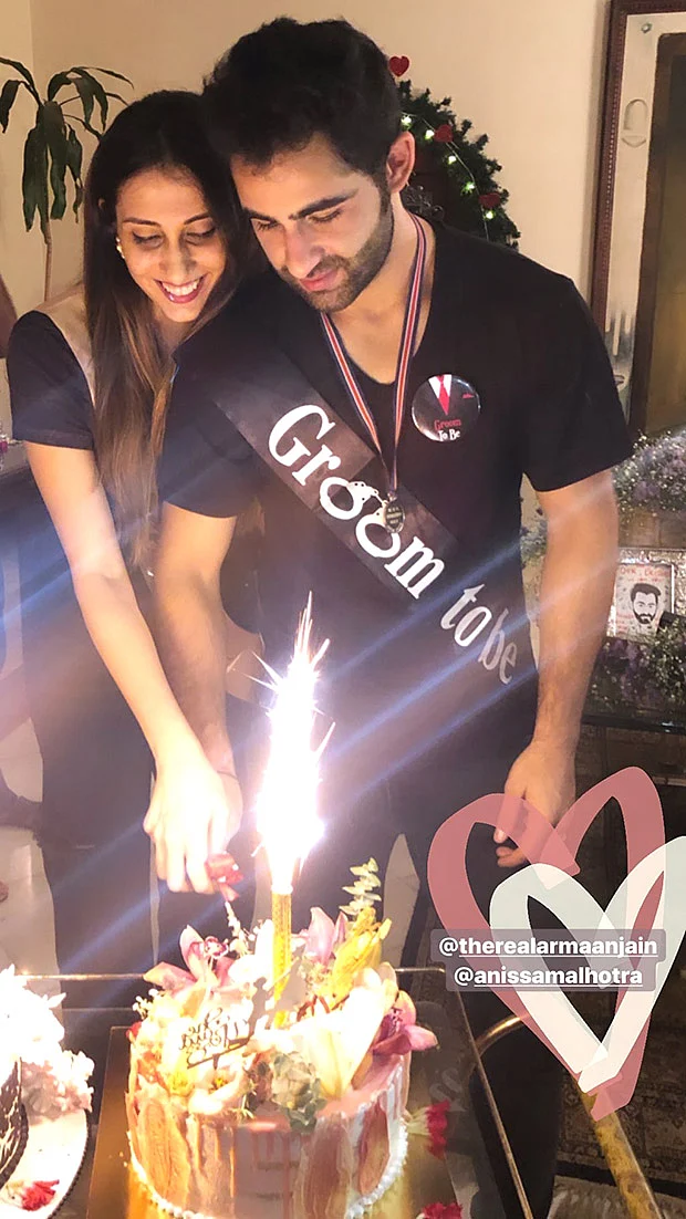 Karisma Kapoor congratulates groom to be, cousin Armaan Jain