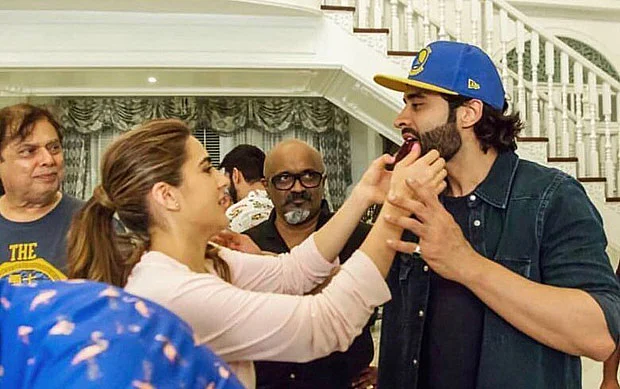 Sara Ali Khan celebrates her 24th birthday with Varun Dhawan and Coolie No 1 team in Bangkok