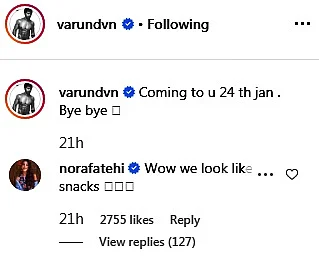 Varun Dhawan gets hilariously trolled by Arjun Kapoor over 'eyebrows'