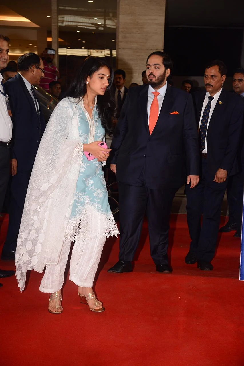 Ambani Bahus Shloka and Radhika twin in blue as they attend Reliance Industries’ AGM