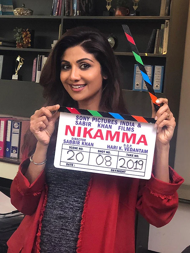 Shilpa Shetty's Bollywood comeback film 'Nikamma' goes on floors