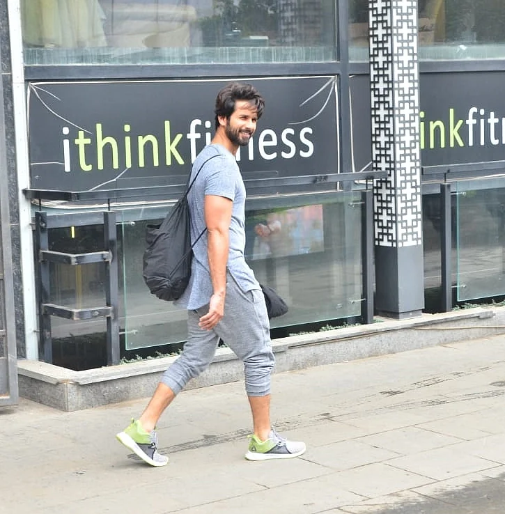 He was seen in a casual outfit wearing lose gym clothes in the grey shade, The actor quickly got into his car after couple of click with the paparazzi
