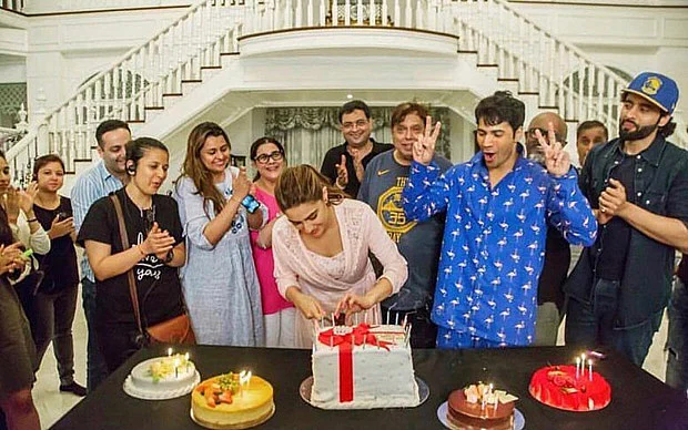 Sara Ali Khan celebrates her 24th birthday with Varun Dhawan and Coolie No 1 team in Bangkok