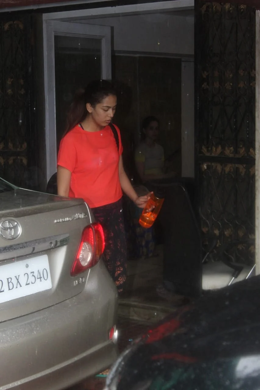 Mira Kapoor spotted at Pilates