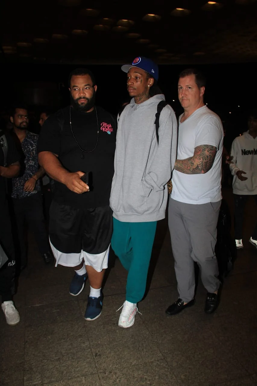 Sanjay Kapoor & Chunky Pandey & Giorgia and Singar Hollywood Redone at Bandra Kurla Complex