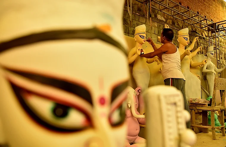 Durga Puja 2019: Artisans behind the iconic sculptures of Maa Durga