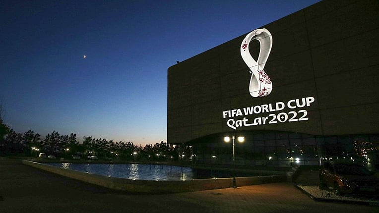 Image result for Unveiling of the FIFA World Cup 2022 trophy in Qatar