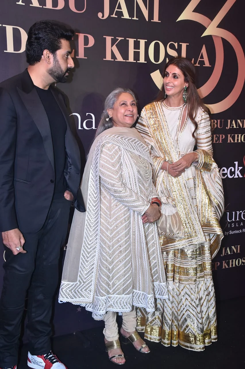 In Pics: Ambanis and Bachchans attend the Abu Jani - Sandeep Khosla Fashion show