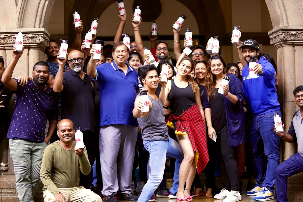 PM Narendra Modi lauds 'Coolie No. 1' team for making sets plastic-free
