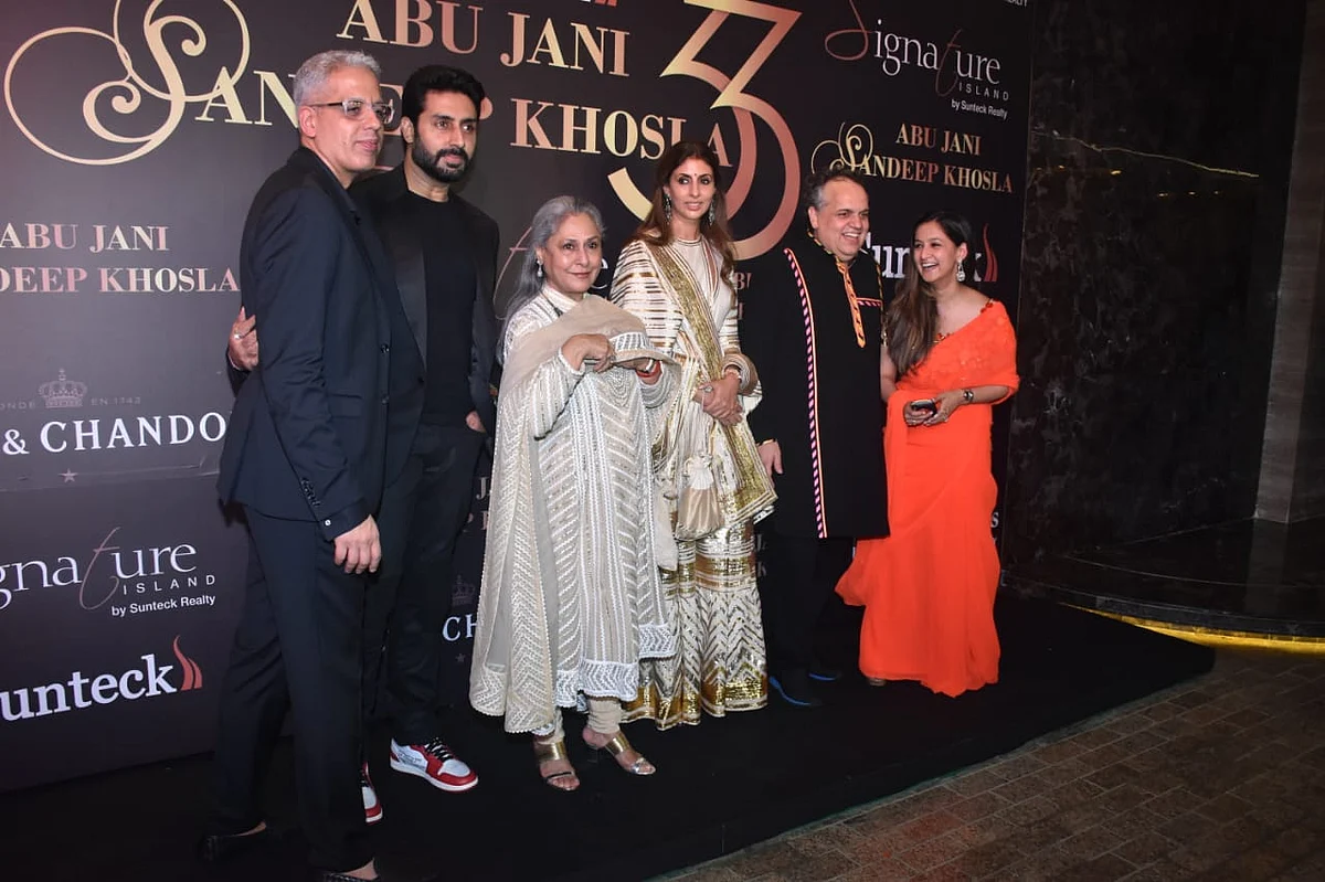 In Pics: Ambanis and Bachchans attend the Abu Jani - Sandeep Khosla Fashion show