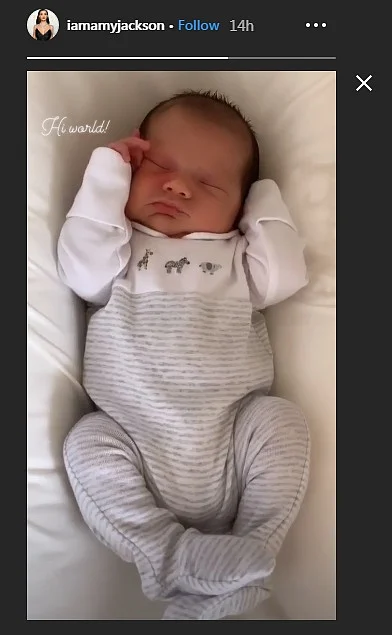 Amy Jackson shares the first glimpse of her son 'Andreas'