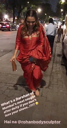 When Swara Bhasker lost her Kolhapuri chappals at 'Lalbaugcha Raja' in Mumbai