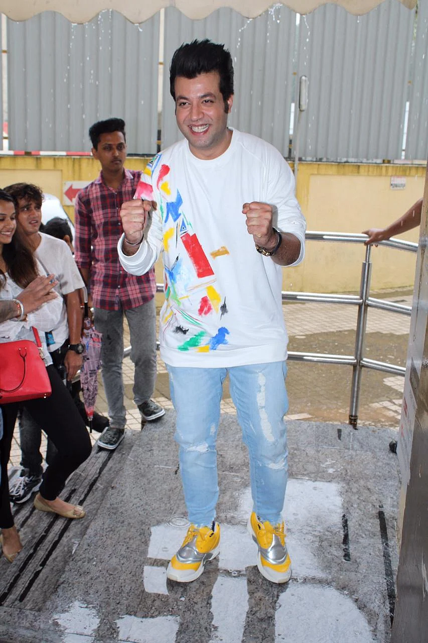 Varun Sharma at a cinema house in Juhu