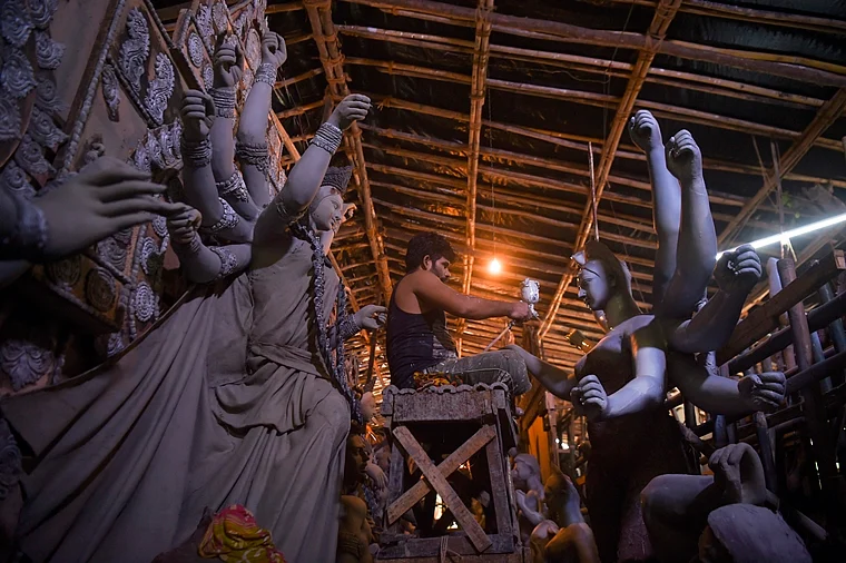 Durga Puja 2019: Artisans behind the iconic sculptures of Maa Durga