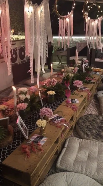 In Pics: Shibani Dandekar has a bohemian style birthday bash with girlfriends