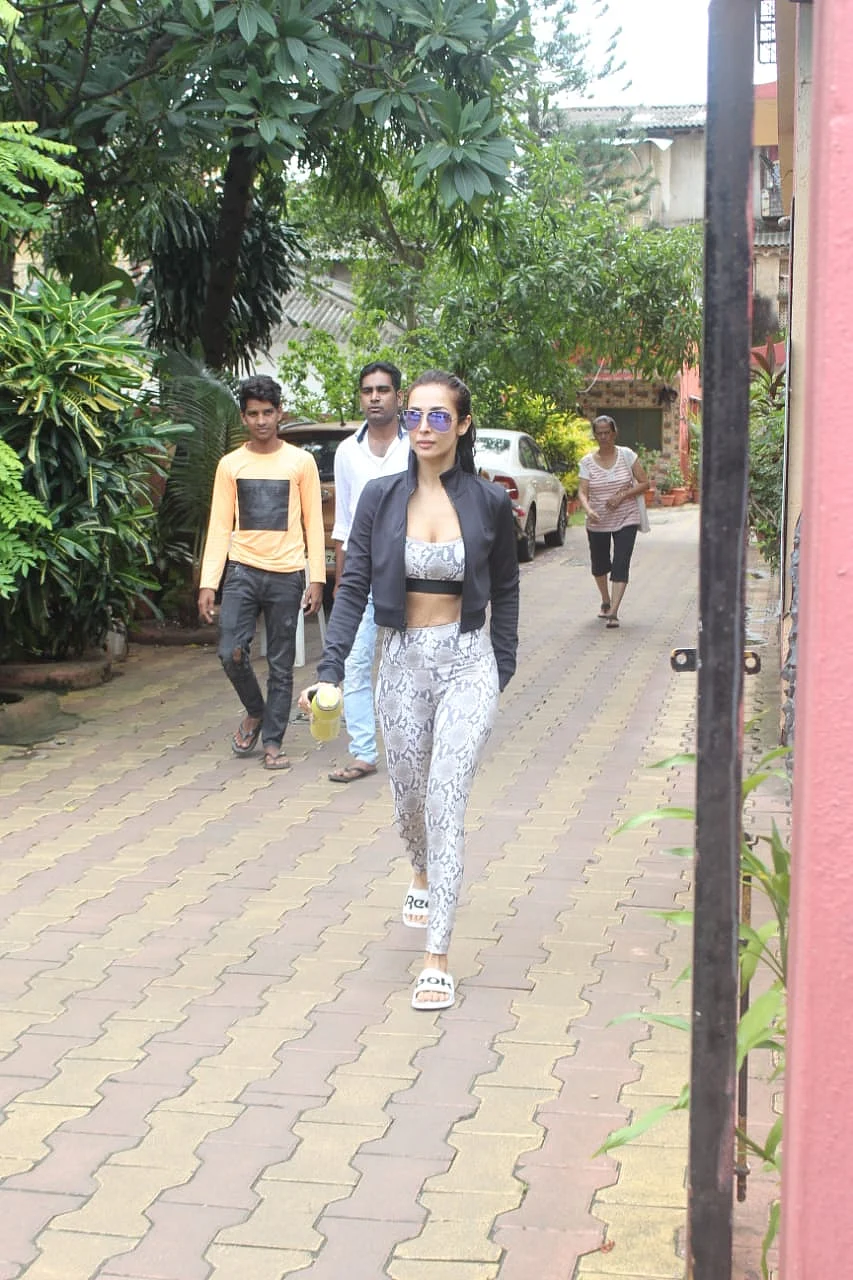 Malaika Arora at Diva Yoga