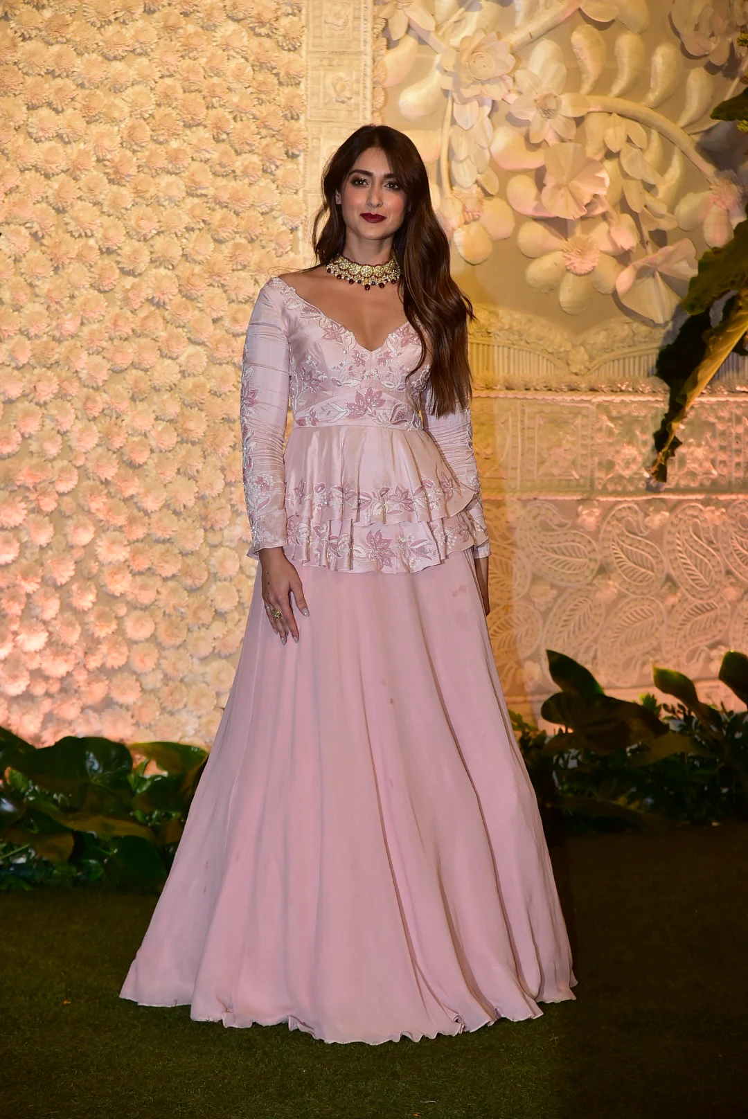 Ileana D'cruz at Antilia Ganpati celebrations in Mumbai